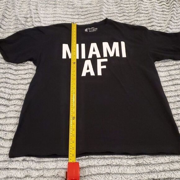 Black Miami AF men's tee size XL - Picture 5 of 6